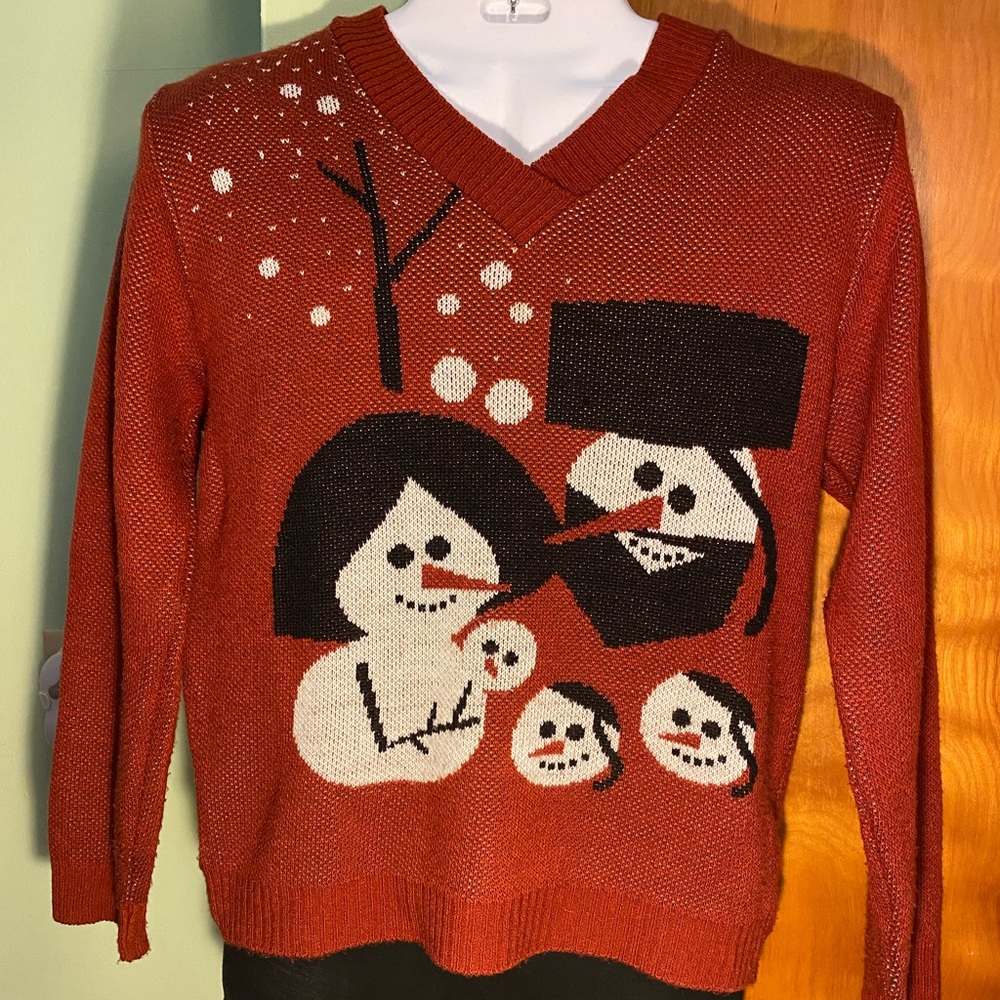 (M) Geldfiend Orthodox Snowmen Sweater men’s